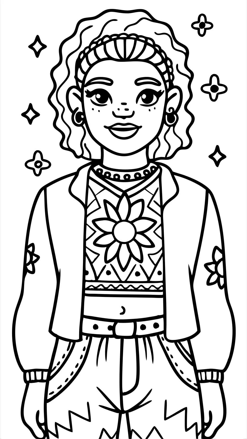 coloring pages models